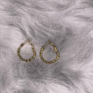 Elegant Gold Hoop Earrings